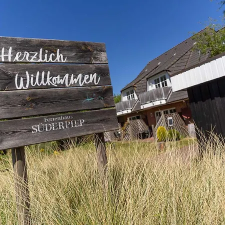 Suederpiep - 4 Individuelle Nahe Suedstrand Robbe - Stilvolle Eg-wohnung Mit Terrasse In Strandnaehe Sankt Peter-Ording